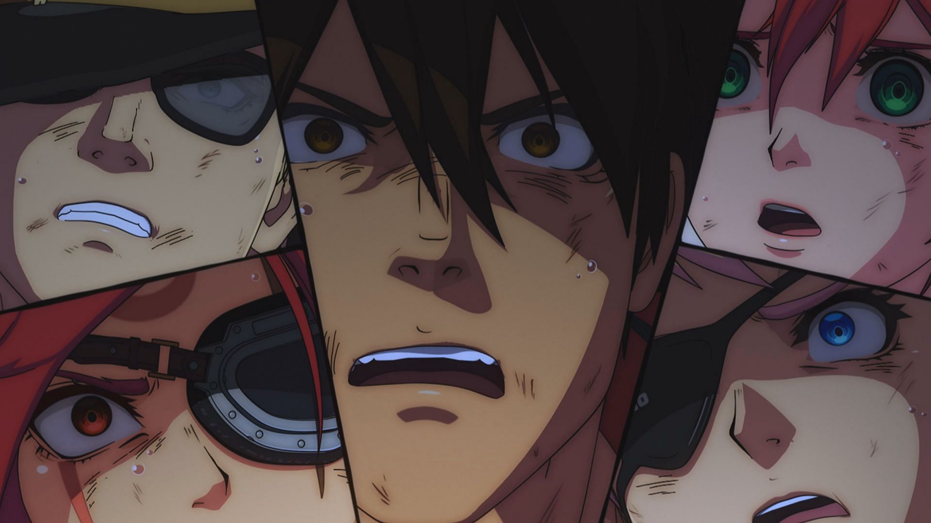 Sol and the others shocked to witness Nerville's monsterous transformation (Image via SANZIGEN)